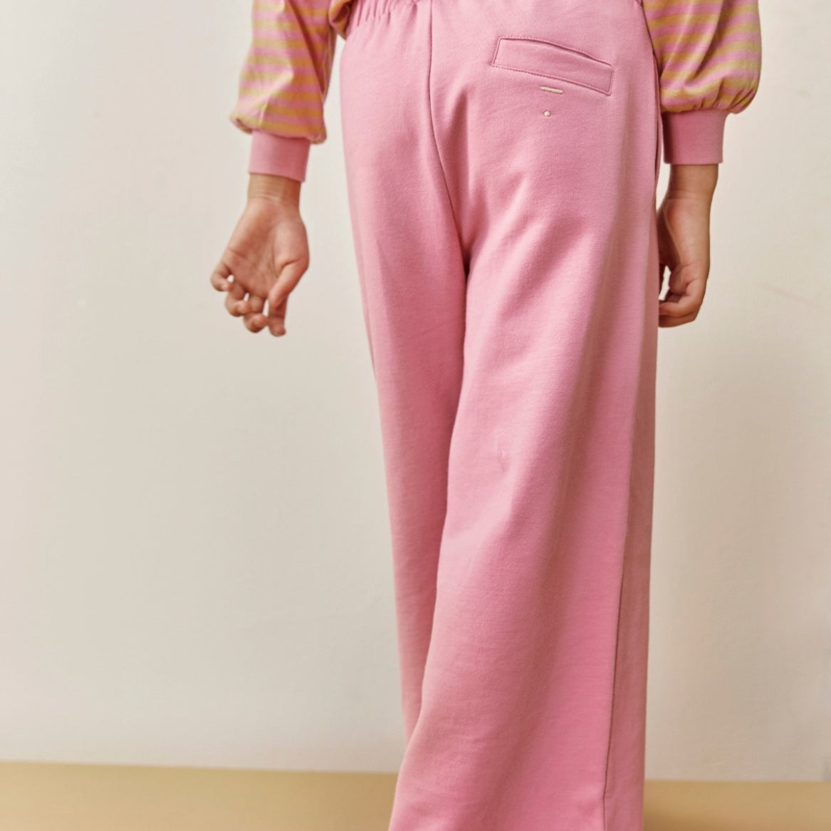 Gray Label | Straight Pants With slit GOTS | bubblegum