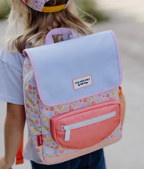 Hello Hossy - Rugzak retro flowers 2-5Y