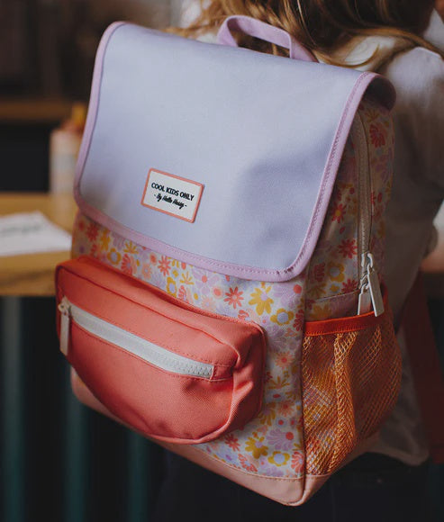 Hello Hossy - Rugzak retro flowers +6Y