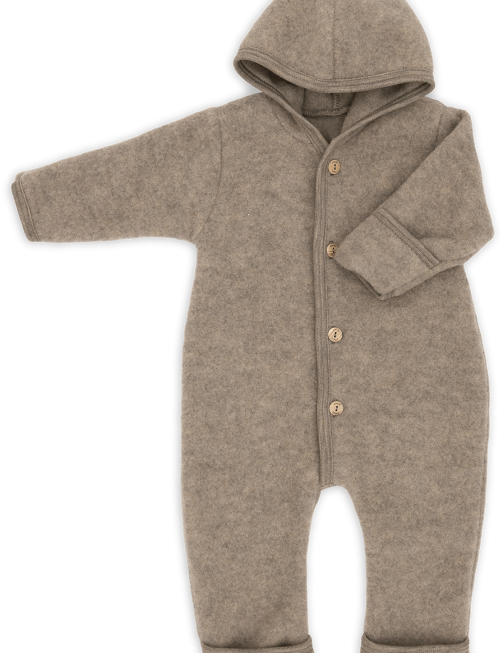 Hooded Overall - Walnut melange