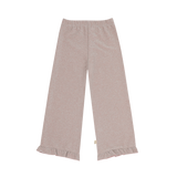 House of Jamie | Classic ruffled pants | Mauve rose (lurex)