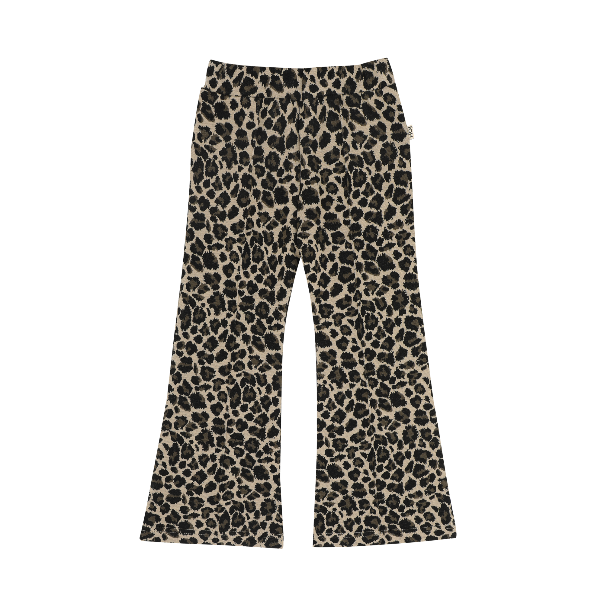 House of Jamie | Flared pants | Leopard moonlight (jacquard)