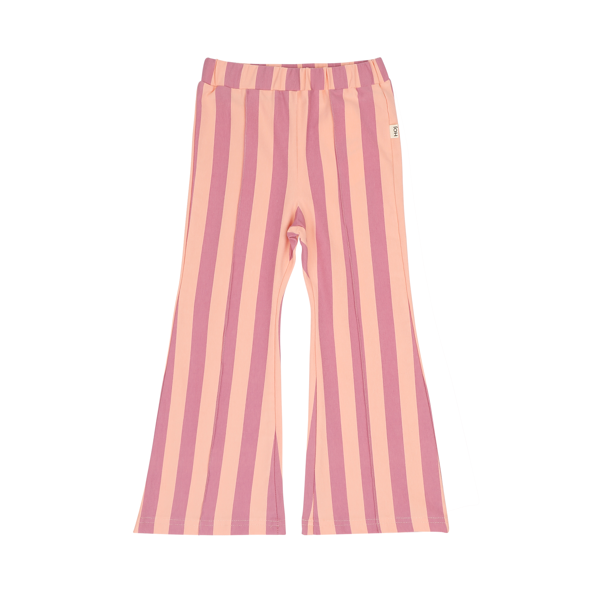 House of Jamie Flared pants violet bellini stripes