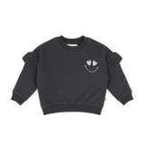 House of Jamie | Frill sweatshirt | Sapphire (sweat)