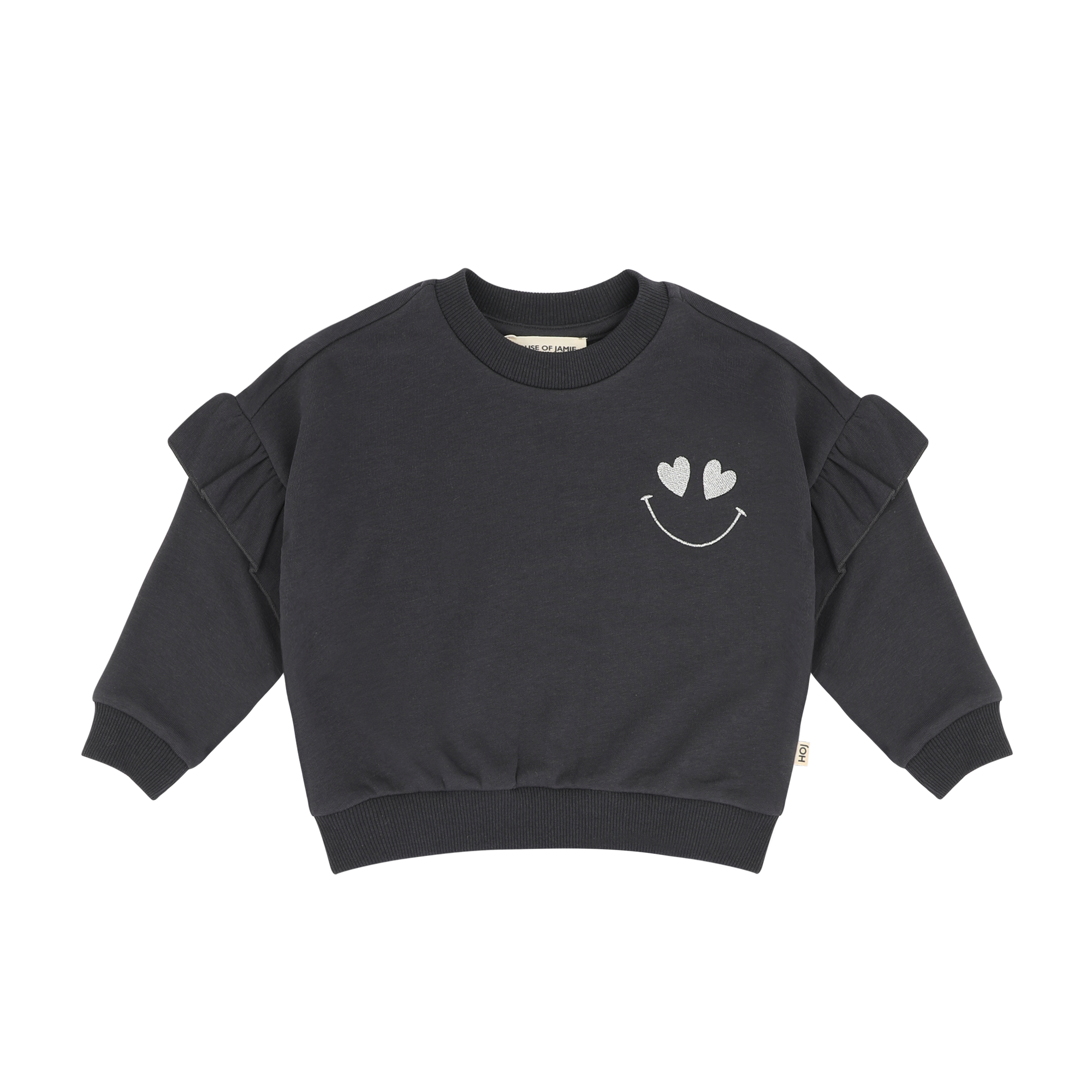 House of Jamie | Frill sweatshirt | Sapphire (sweat)