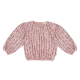 House of Jamie | Puff balloon sequins jumper | Rose mauve