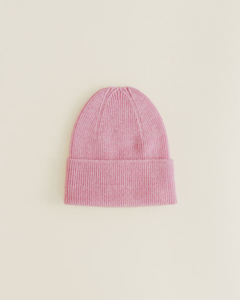 Hvid | Beanie Fonzie | Cotton candy