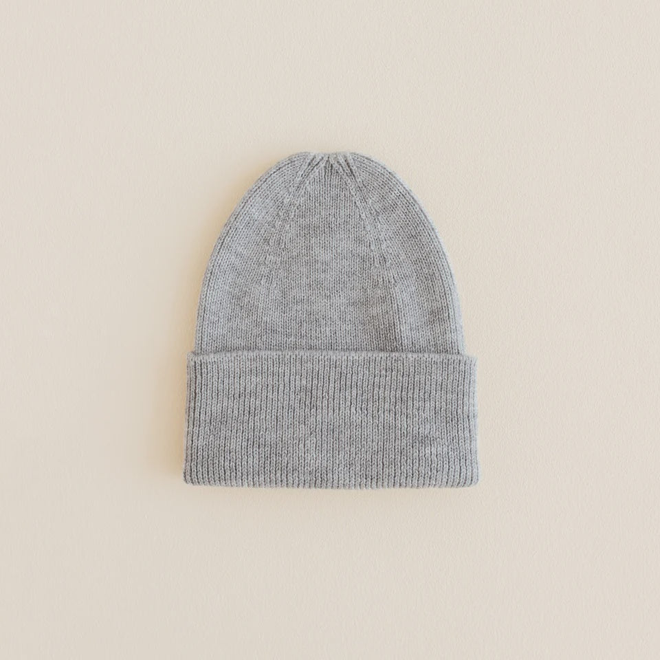 Hvid | Beanie Fonzie | Grey Melange