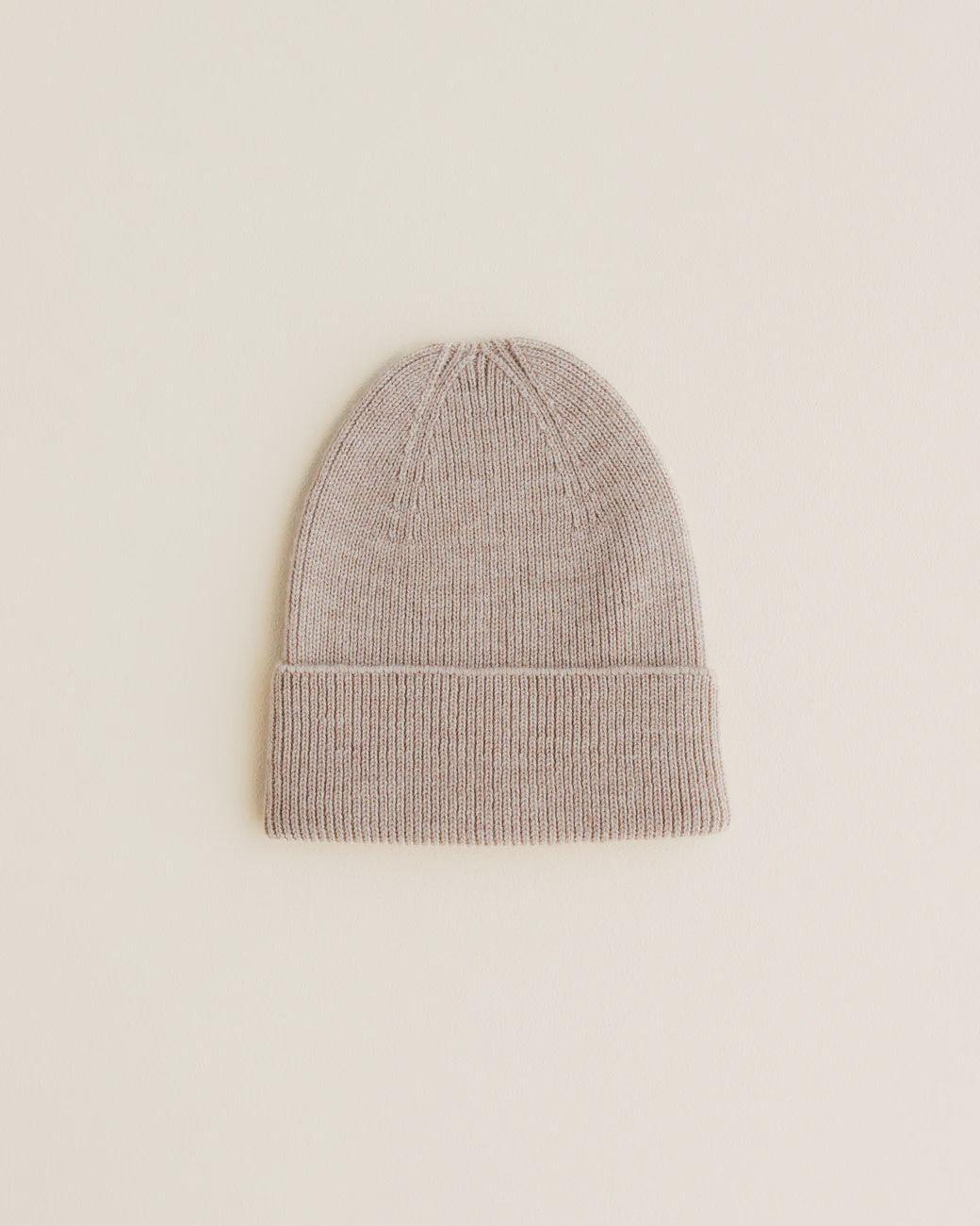 Hvid | Beanie Fonzie | Sand