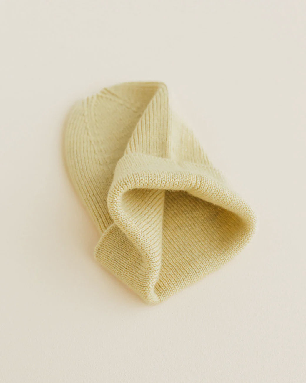 Hvid | Beanie Fonzie| Yellow