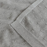 Hvid | Blanket Bibi | Grey Melange