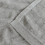 Hvid | Blanket Bibi | Grey Melange