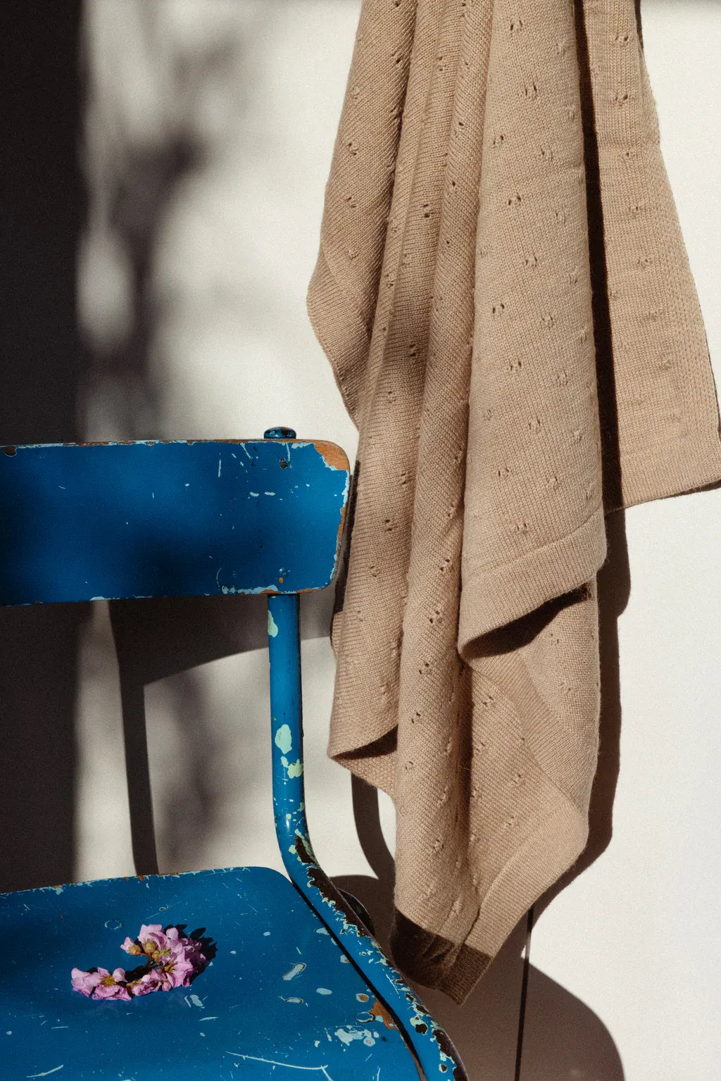 Hvid | Blanket Bibi | Sand