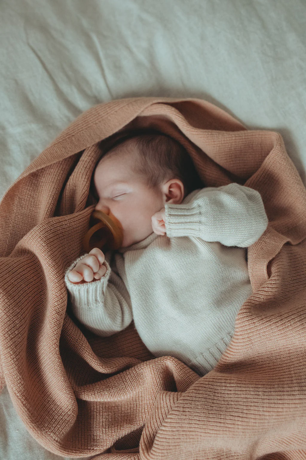 Hvid | Blanket Felix Rose