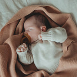 Hvid | Blanket Felix Rose