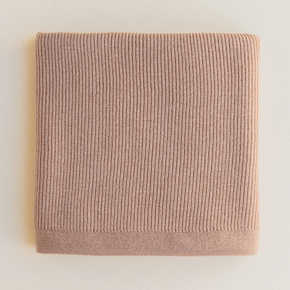 Hvid | Blanket Felix Rose