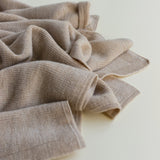 Hvid | Blanket Felix | Sand