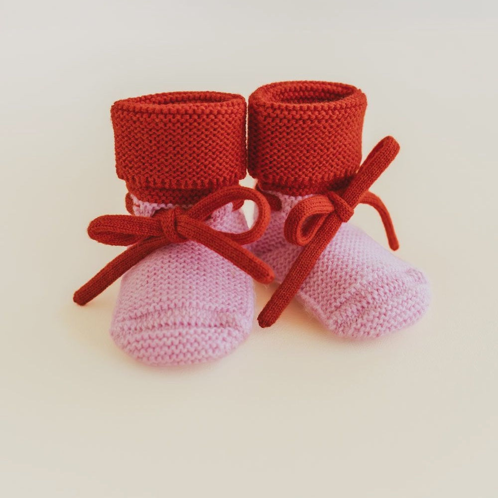 Hvid | Booties Candy/red