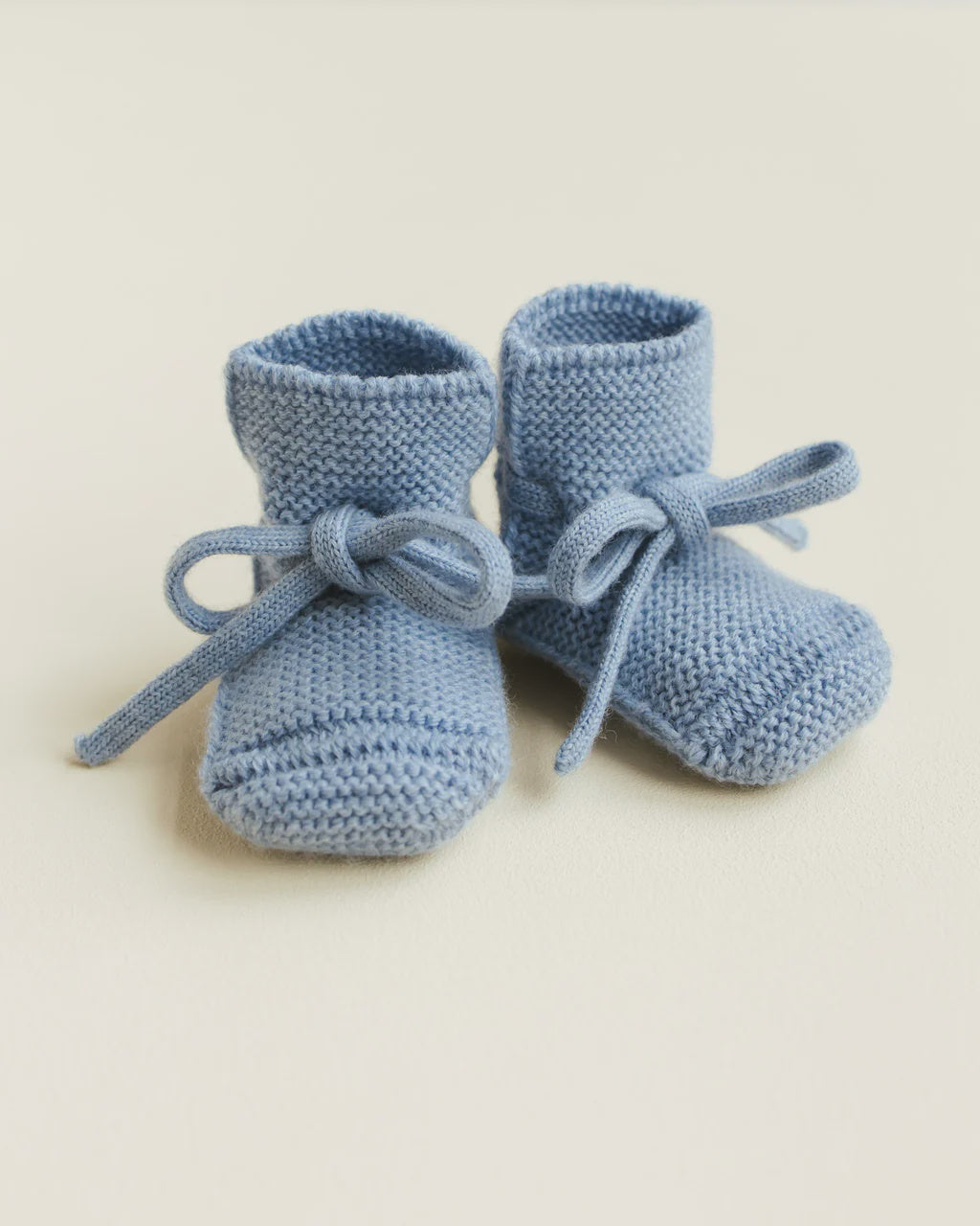 Hvid | Booties Light blue