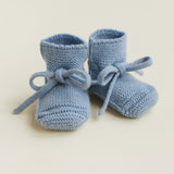 Hvid | Booties Light blue