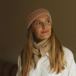 Hvid | Scarf Josephina | Sand
