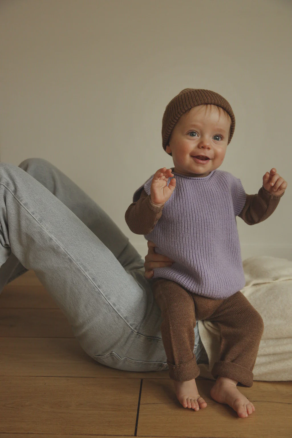 Hvid | Vest Harvey Lilac