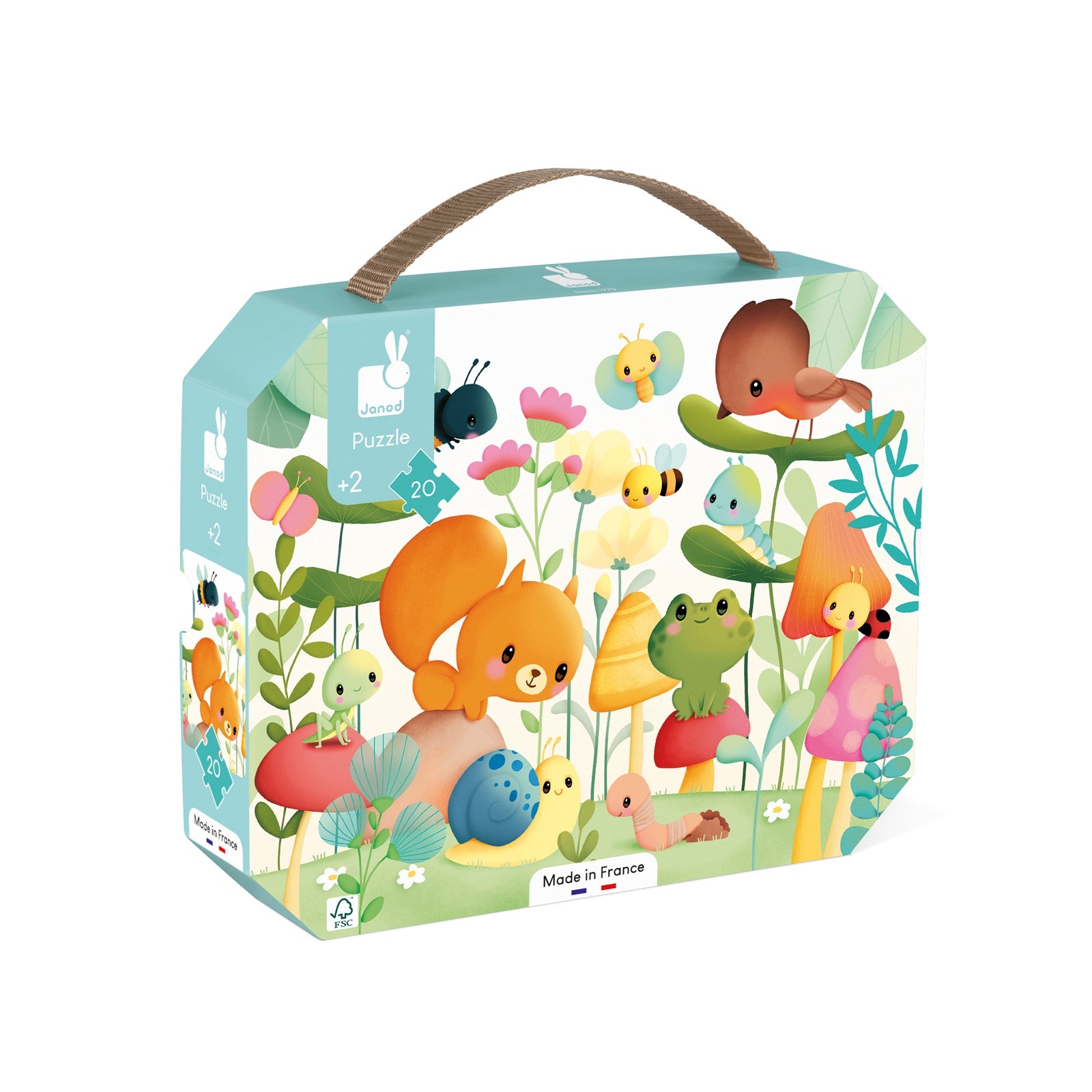Janod | Puzzel de tuinvrienden