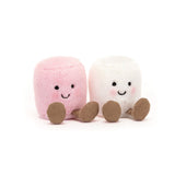 Jellycat | Amuseables Pink and White Marhmallows