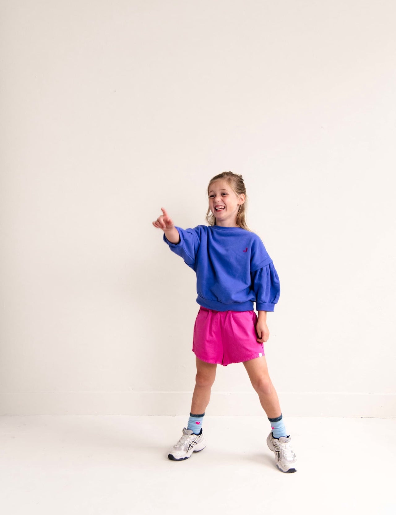 Jenest | Balloon sweater | Cobalt blue