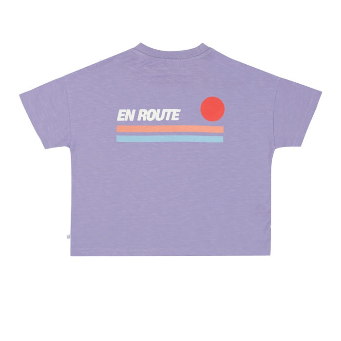 Jenest | Ben oversized t-shirt | Lavender purple