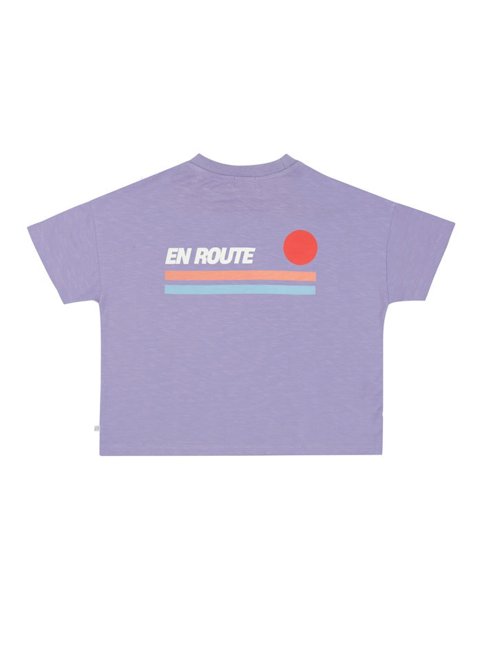 Jenest | Ben oversized t-shirt | Lavender purple