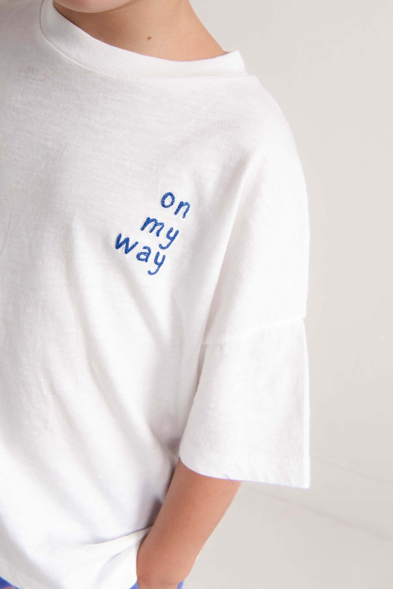 Jenest | Ben oversized t-shirt | Off white