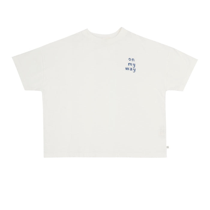 Jenest | Ben oversized t-shirt | Off white