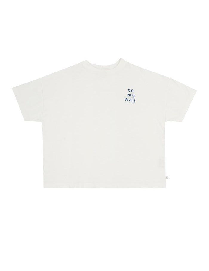 Jenest | Ben oversized t-shirt | Off white