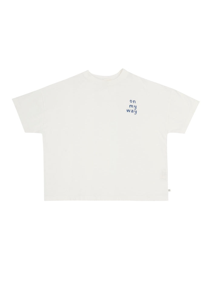 Jenest | Ben oversized t-shirt | Off white