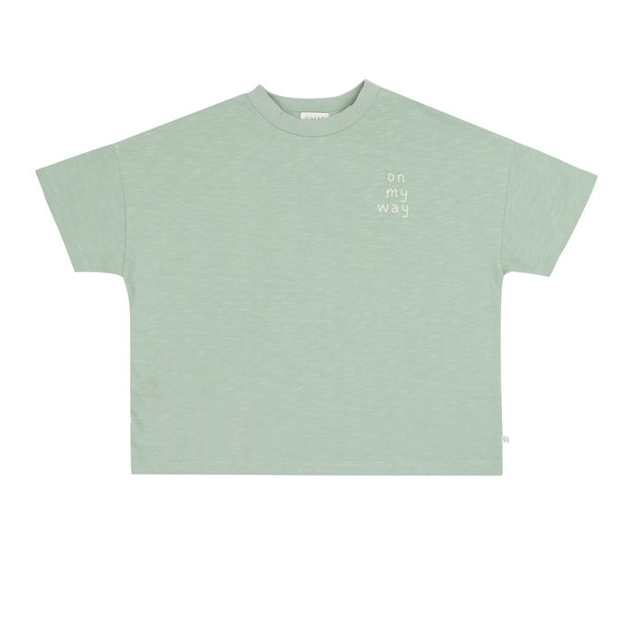Jenest |Ben oversized t-shirt | Sage green