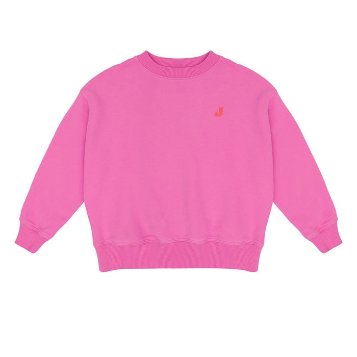 Jenest | Happy bird sweater | Fuchsia pink