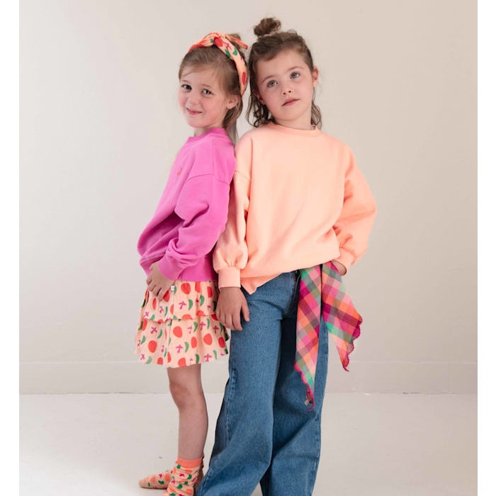 Jenest | Happy bird sweater | Fuchsia pink