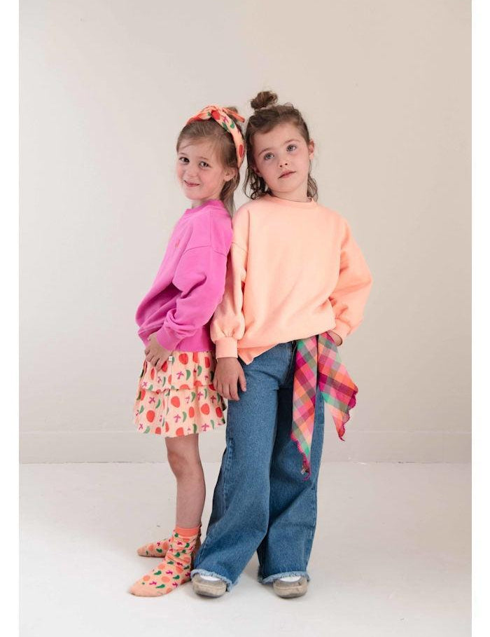 Jenest | Happy bird sweater | Fuchsia pink