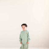 Jenest | Happy bird sweater | Sage green