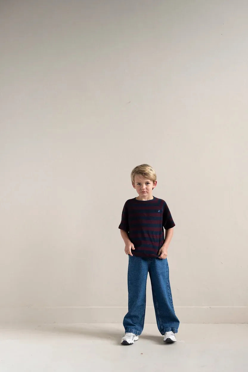Jenest | Joey loose denim pants | dark wash