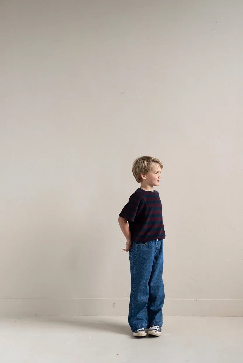 Jenest | Joey loose denim pants | dark wash