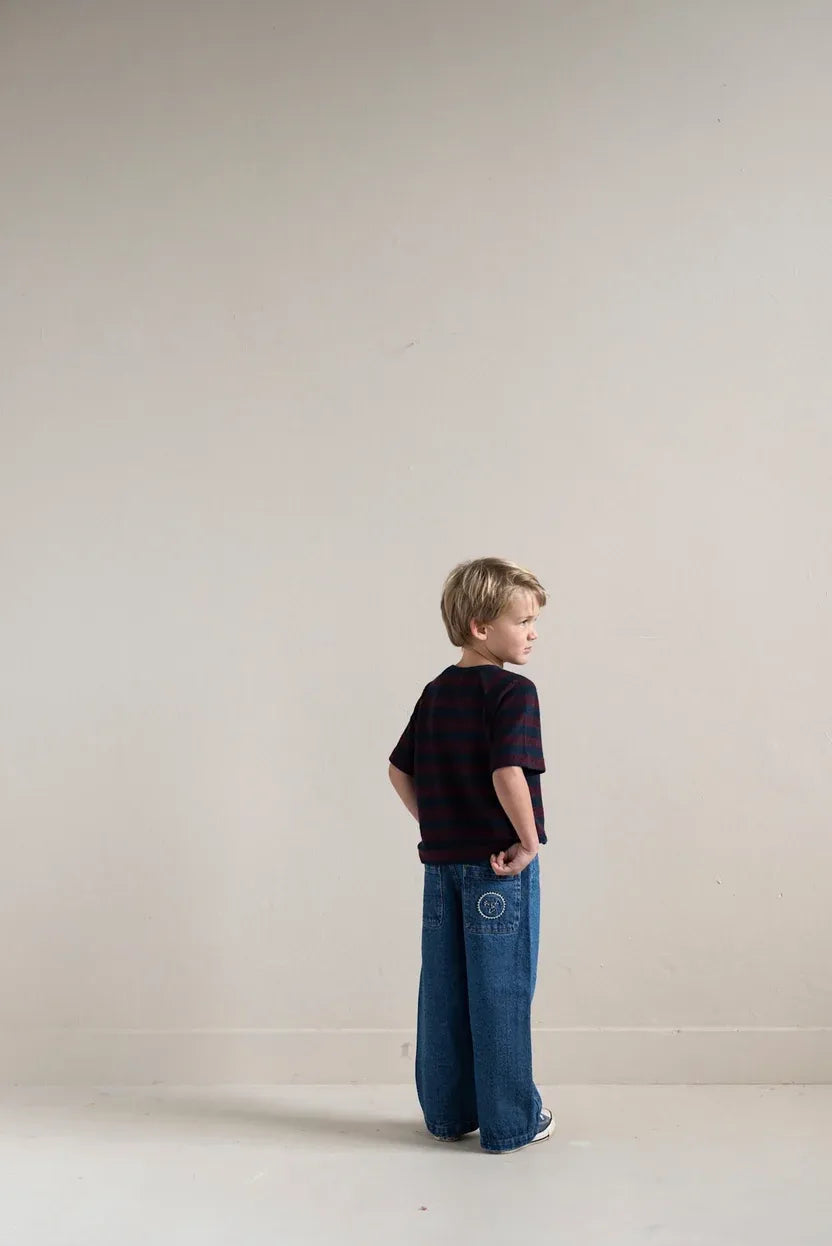 Jenest | Joey loose denim pants | dark wash