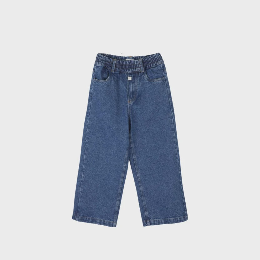 Jenest | Joey loose denim pants | dark wash