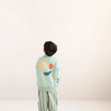 Jenest | Kick pants | Sage green stripe