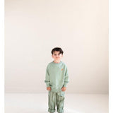 Jenest | Kick pants | Sage green stripe