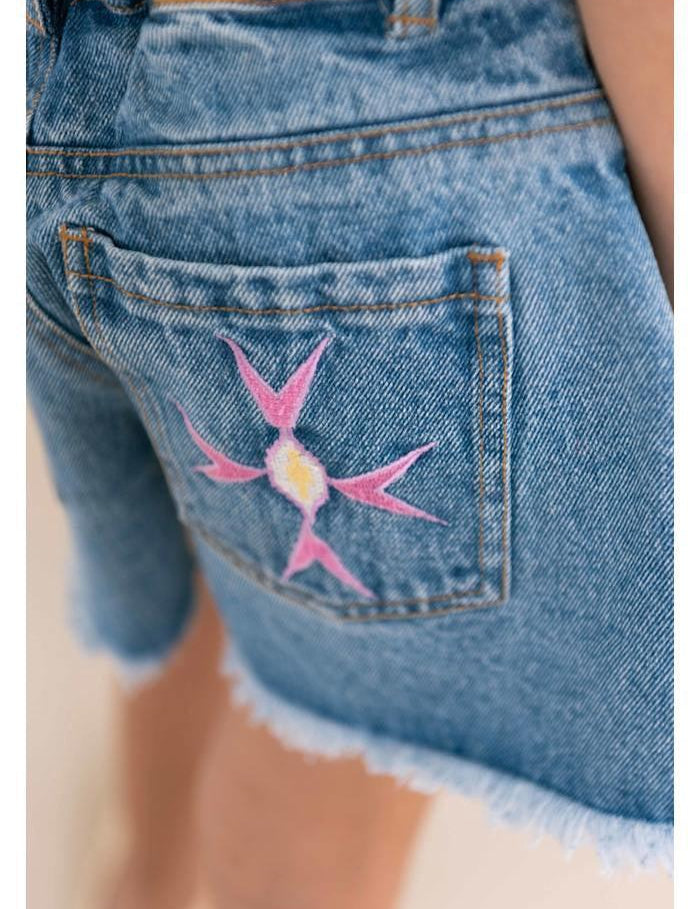 Jenest |Lilou denim shorts | Medium wash