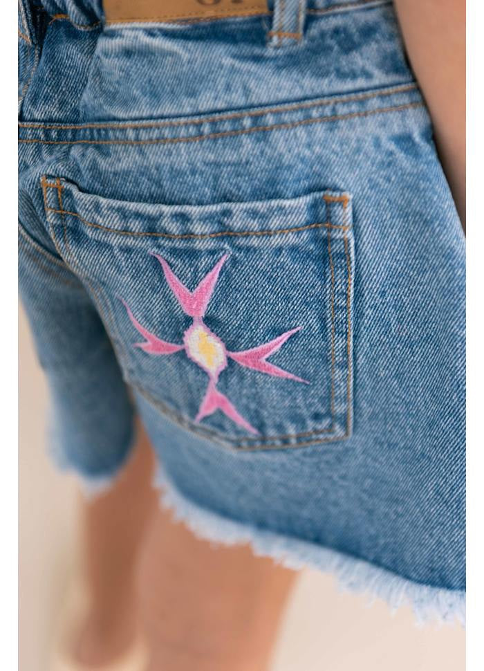 Jenest |Lilou denim shorts | Medium wash