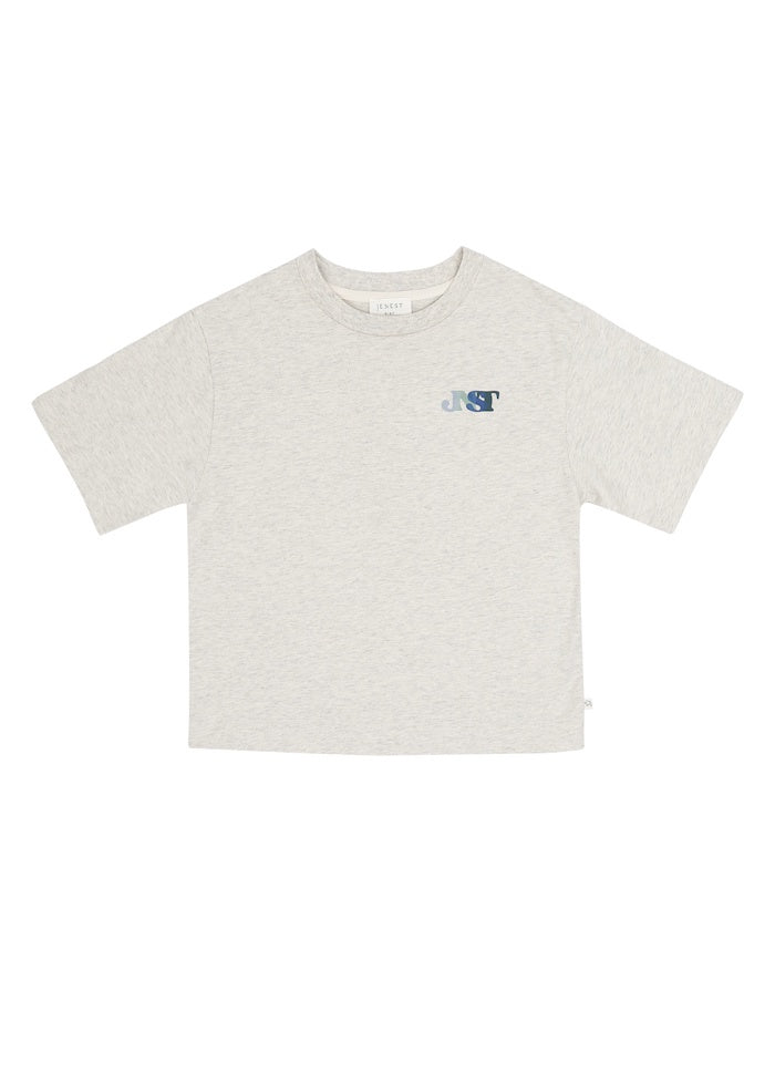 Jenest | Mase t-shirt | Grey melange