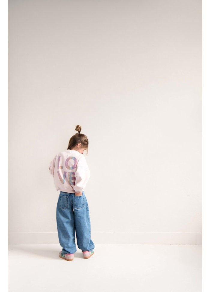 Jenest | Maxi sweater |Blossom rose